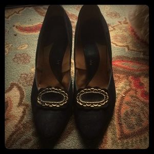 VINTAGE Lifestride Suede Pumps GUC